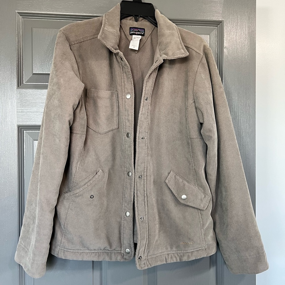 Vintage Patagonia gray corduroy jacket